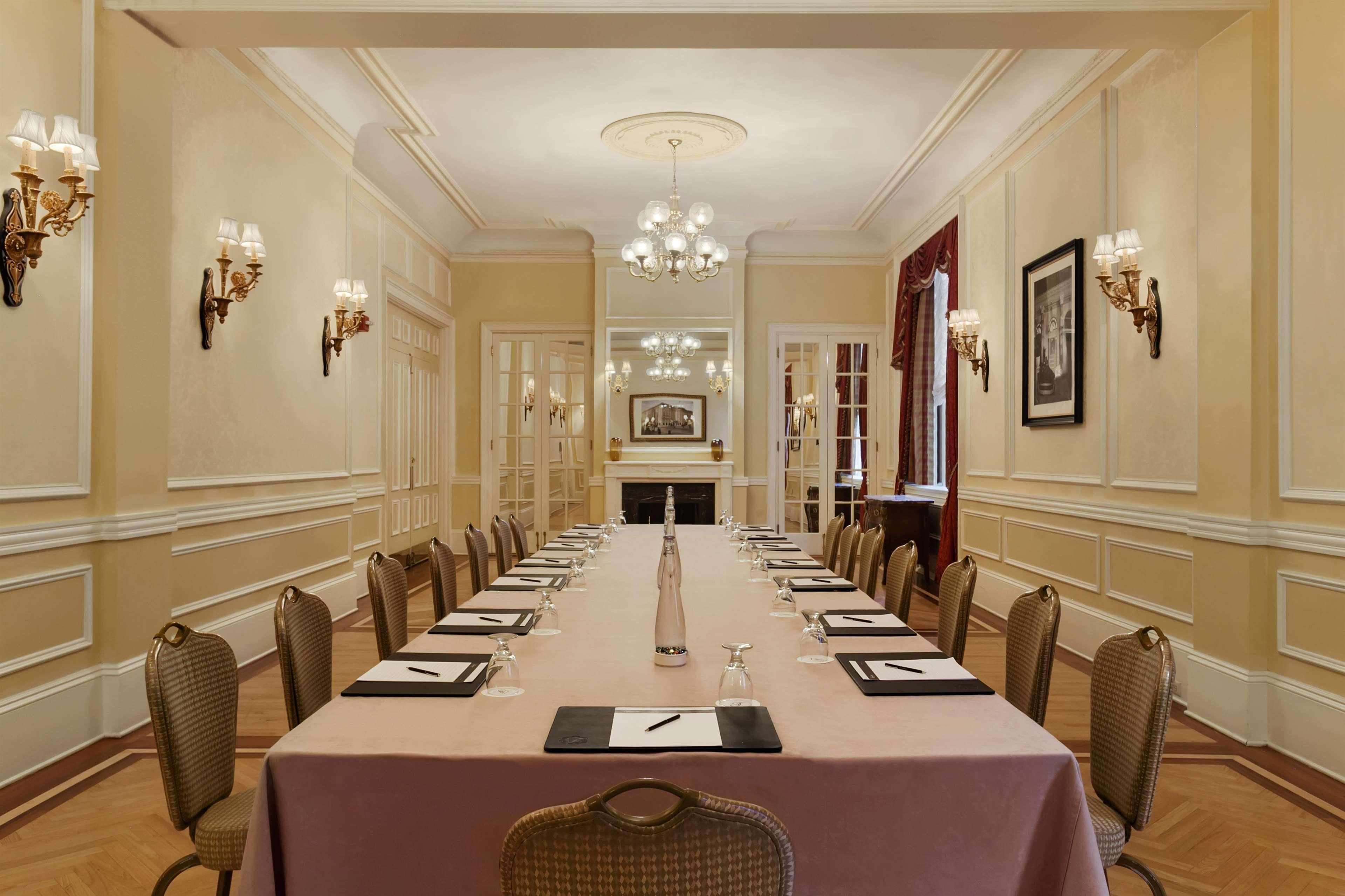 Fairmont Copley Plaza Hotel Boston Afaceri foto